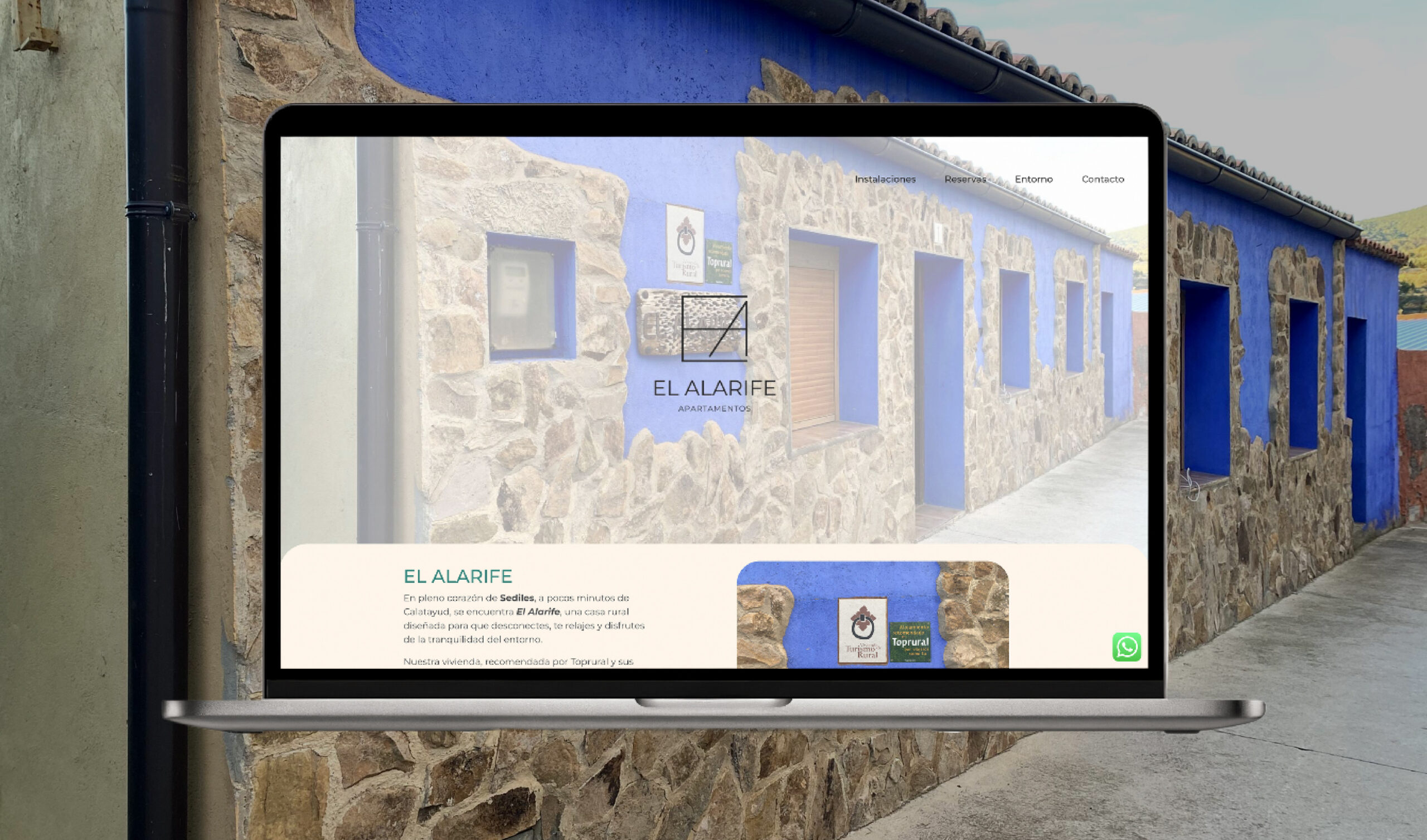 Landing Page para El Alarife